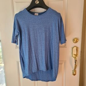 LuLaRoe Heather Blue Irma XS